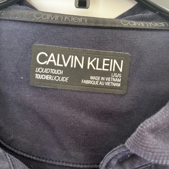 Men’s Calvin Klein cotton polo - Picture 2 of 3
